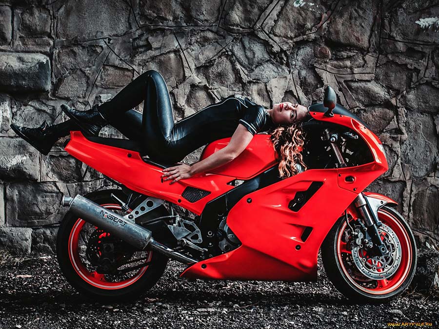 Beautiful girl Beautiful girls and motorcycles in Maseru