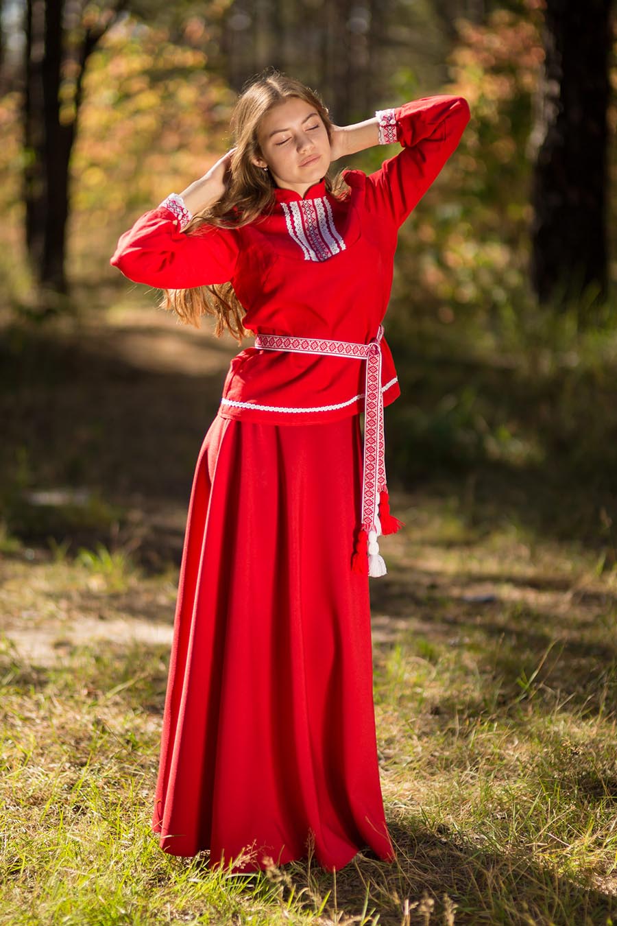Underwear Women in Slavic costumes in Maseru