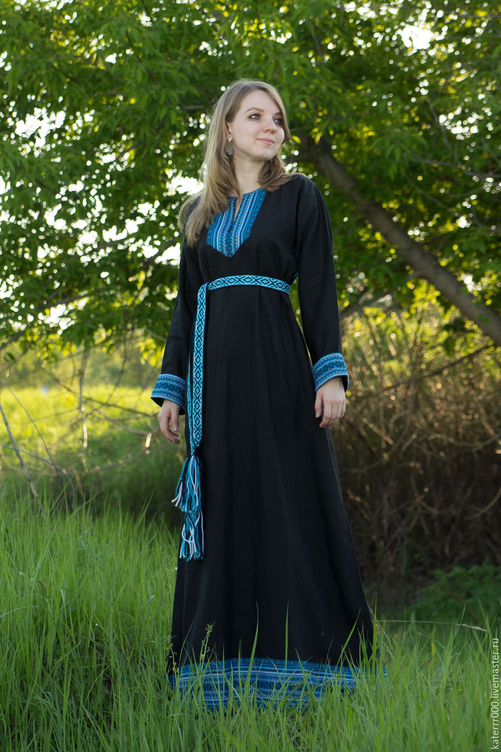 Women in Slavic costumes in Maseru