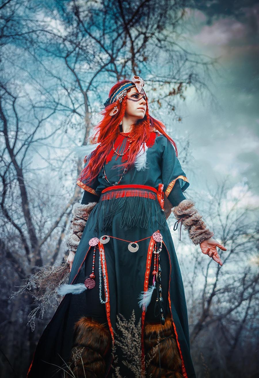 Girls in Slavic costumes underwear in Maseru