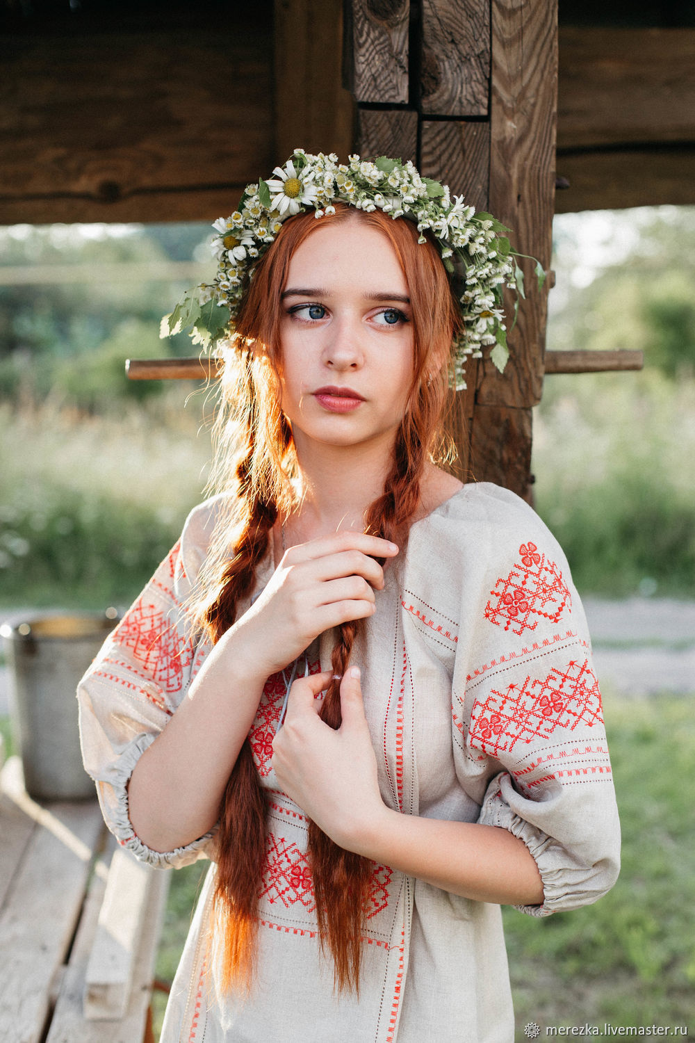 Girls in Slavic costumes in Maseru
