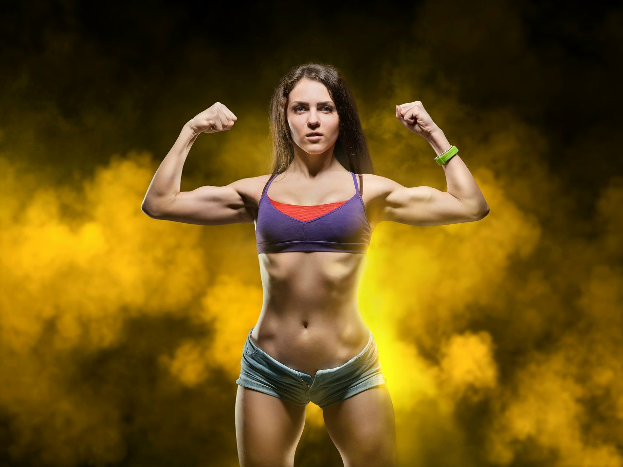 Athletic girls in Maseru